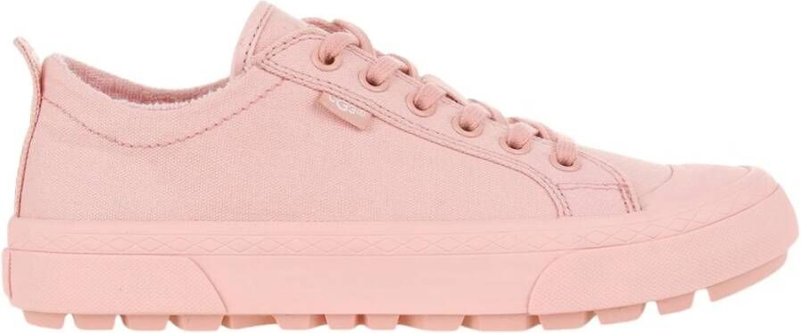 Ugg Sunset Canvas Sneakers Pink Dames