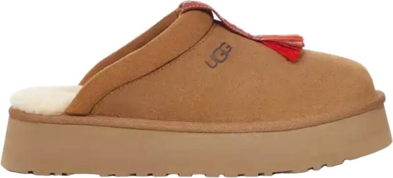 Ugg Multicolor Suède Muiltje Brown Dames