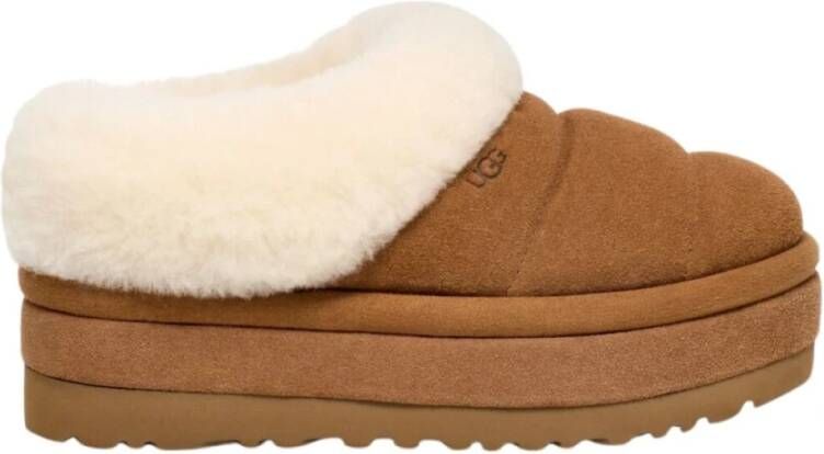 UGG Pantoffels Dames Tazzlita Maat: 41 Materiaal: Suède Kleur: Cognac