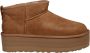 Ugg Ultra Mini Enkellaars Platform Brown Dames - Thumbnail 1