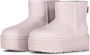 Ugg Velours Plateau laarzen met Elegante Details Pink Dames - Thumbnail 1