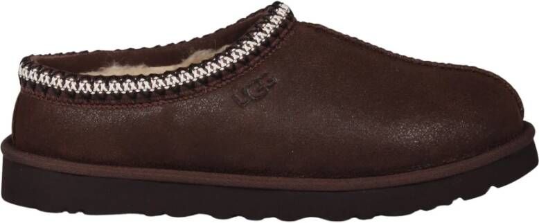 Ugg Verouderde wollen pantoffels Fw24 Brown Heren