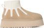 Ugg Classic Mini Dipper Sunwave in Brown - Thumbnail 1