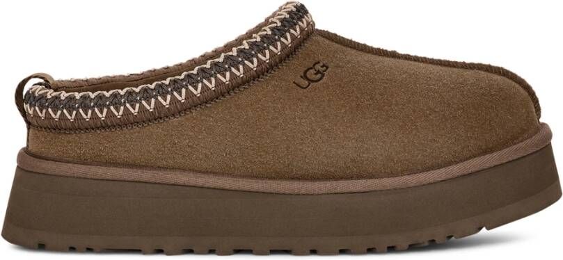 UGG Pantoffels Dames W Tazz Maat: 42 Materiaal: Suède Kleur: Bruin