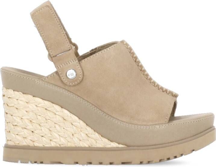 Ugg Wedges Beige Dames