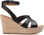 UGG Sandalen Dames W Careena Maat: 39 Materiaal: Leer Kleur: Zwart - Thumbnail 2