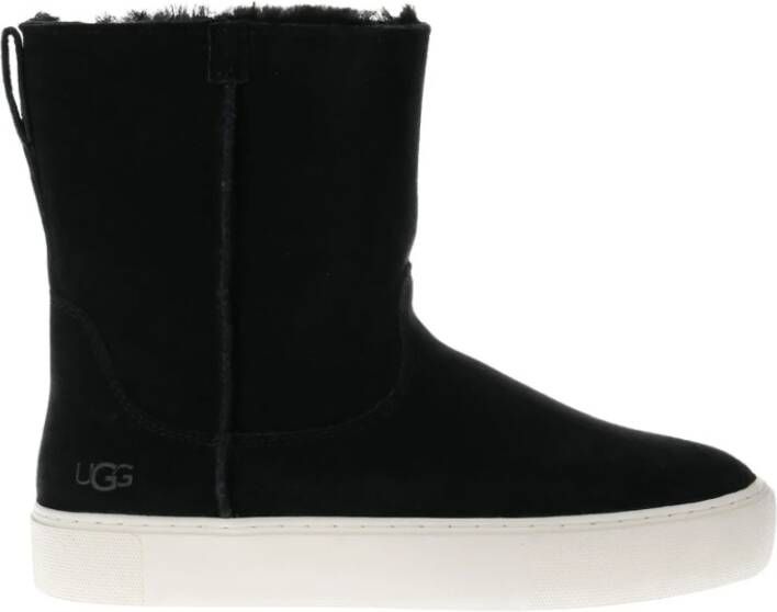 Ugg Winter enkellaarzen met wollen voering Black Dames