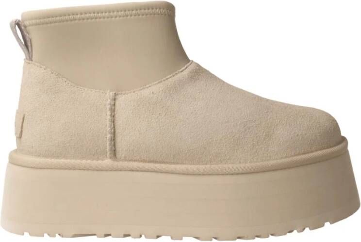 Ugg Witte Puffer Mini Laars voor Vrouwen White Dames