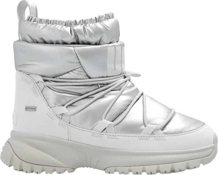 UGG Snowboots Dames Yose Puffer Mid Metallic Maat: 37 Materiaal: Textiel Kleur: Zilver