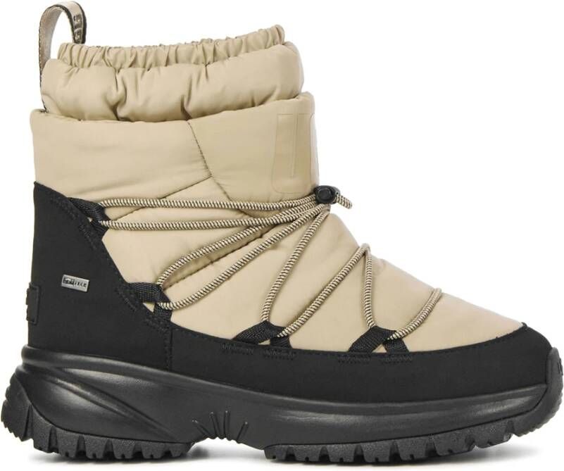 UGG Snowboots Dames W Yose Puffer Mid Maat: 37 Materiaal: Textiel Kleur: Zand