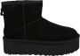 Ugg Zwart Classic Mini Platform Zwart Dames - Thumbnail 1