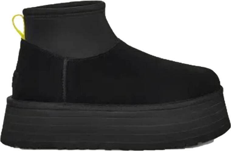 Ugg Zwarte Classic Mini Dipper Laarzen Black Dames