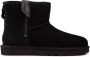 UGG Vachtlaarzen Dames Classic Mini Bailey Zip Maat: 42 Materiaal: Leer Kleur: Zwart - Thumbnail 1