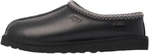 Ugg Zwarte Leren Regen Ciabatta Schoenen Black Heren