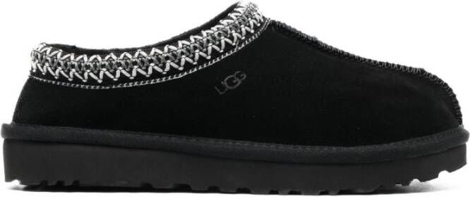 Ugg Zwarte sandalen met schapenvacht Black Dames