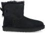 Ugg Zwarte Shearling Dameslaarzen met Strik Black Dames - Thumbnail 1