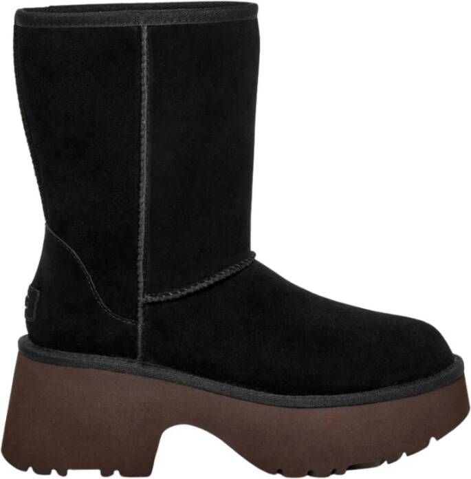 Ugg Platform sneeuwlaarzen Classic Twin Seam New Heights Black Dames