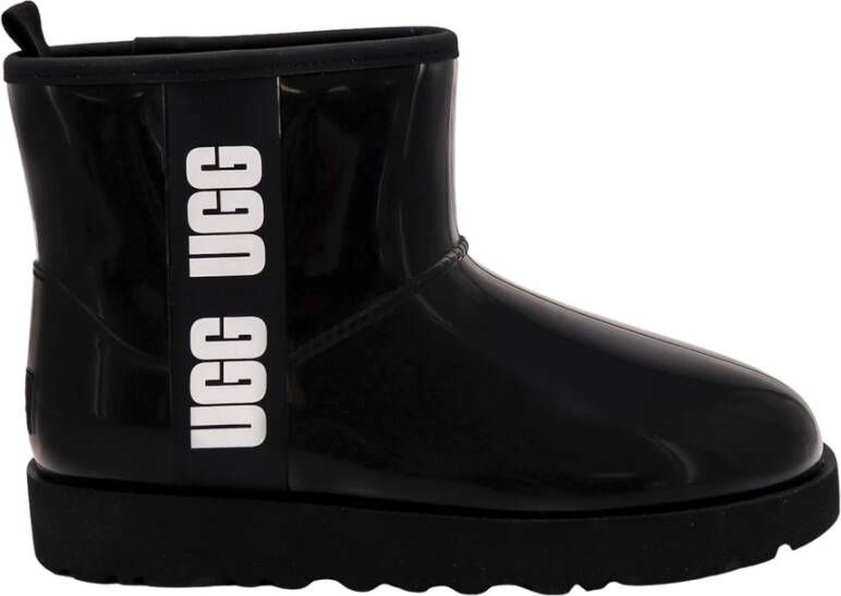 Ugg Zwarte Waterdichte Enkellaarzen voor Dames Black Dames