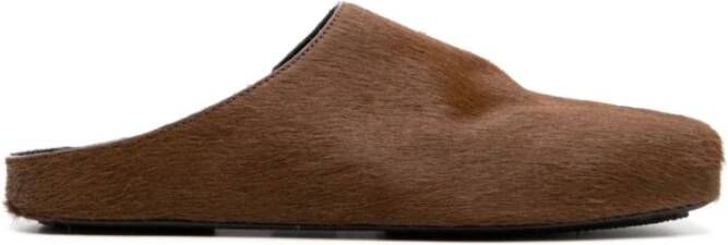 UMA Wang Bruine Ballet Slipper Schoenen Brown Dames