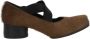 UMA Wang Bruine Platte Schoenen Stijlvol Model Brown Dames - Thumbnail 1