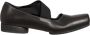 UMA Wang Leren Ballerina Schoenen Black Dames - Thumbnail 1