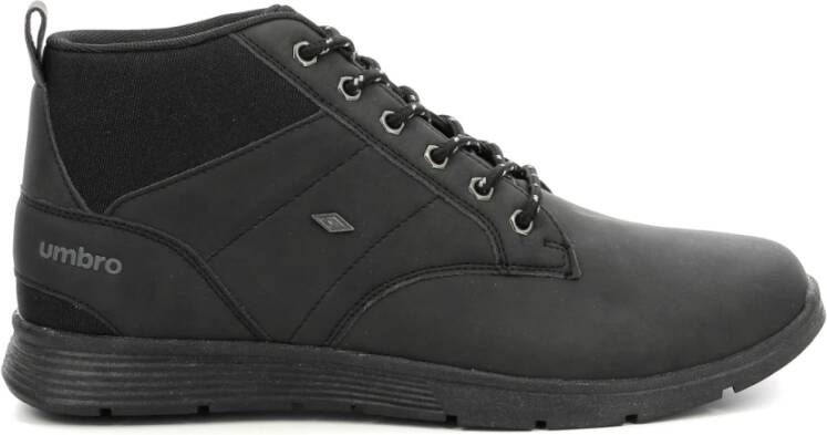 Umbro Hoge Top Sneakers Um Nelda Net Black Heren