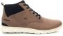 Umbro Hoge Top Sneakers Um Nelda Net Brown Heren - Thumbnail 6