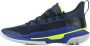 Under Armour Curry 7 Heren Schoenen Blue Textil Synthetisch Foot Locker - Thumbnail 4