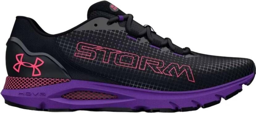 Under Armour Herenhardloopschoenen HOVR™ Sonic 6 Storm Zwart Metro Purper Zwart 49.5