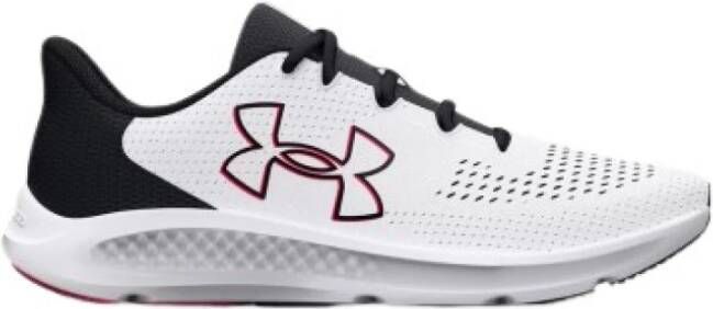 Under Armour Herenhardloopschoenen Charged Pursuit 3 Big Logo Wit Zwart Rood 45.5