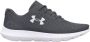 Under Armour Lichtgewicht Ademende Mesh Sneakers Gray Black Heren - Thumbnail 2