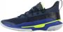 Under Armour Curry 7 Heren Schoenen Blue Textil Synthetisch Foot Locker - Thumbnail 3