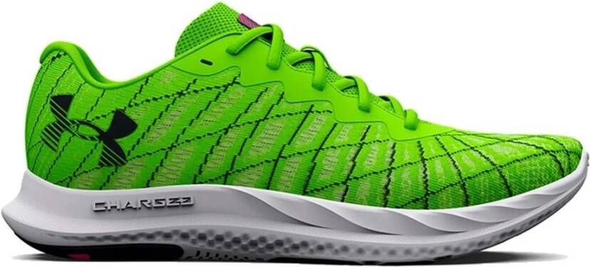 Under Armour Herenhardloopschoenen Charged Breeze 2 Lime Surge Zwart Zwart 42.5