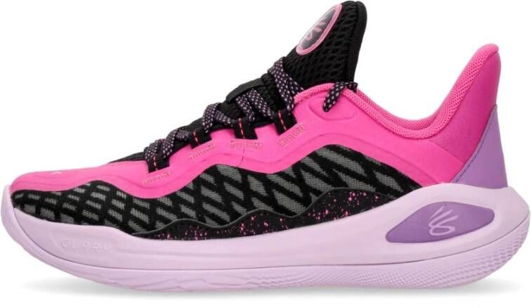 Under Armour Roze Violet Basketbalschoen Purple Heren