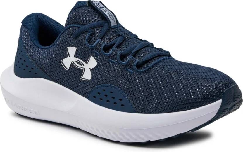 Under Armour Sneakers Samenstelling voor Mannen en Vrouwen Sneakers Samenstelling: Unisex Sportschoenen Blue Black White Heren