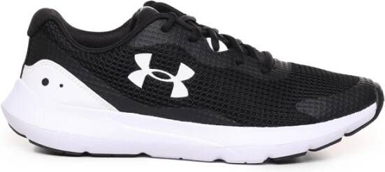 Under Armour Zwarte Sneakers met 98% Katoen Black Heren