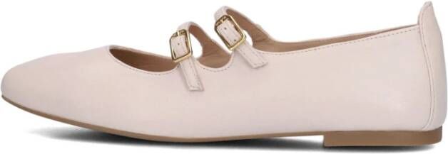 Unisa Beige Berley Ballerina's voor Dames Pink Dames