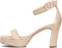 UNISA Sandalen Dames Olice Maat: 36 Materiaal: Suède Kleur: Beige - Thumbnail 3