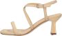 Strappy Sandals bruin Tinten Mancil Sandalen Dames Beige - Thumbnail 3