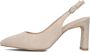 UNISA Slingbacks Dames Winna Maat: 36 Materiaal: Suède Kleur: Beige - Thumbnail 3