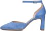 UNISA Pumps Dames Warren Maat: 38 5 Materiaal: Suède Kleur: Blauw - Thumbnail 2