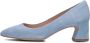 Unisa Lesat Pumps High Heels Schoenen Hoge Hak Dames Blauw - Thumbnail 3