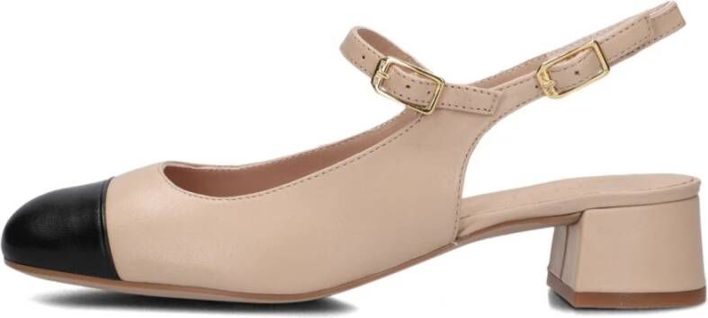 Unisa Elegante Beige Slingback Schoenen Beige Dames