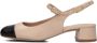 UNISA Slingbacks Dames Jumis Maat: 35 Materiaal: Leer Kleur: Beige - Thumbnail 3