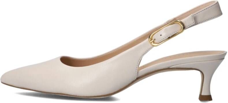 Unisa Elegante Ibon Slingbacks Beige Schoenen Beige Dames