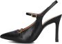 UNISA Slingbacks Dames Tulare Maat: 38 Materiaal: Leer Kleur: Zwart - Thumbnail 2