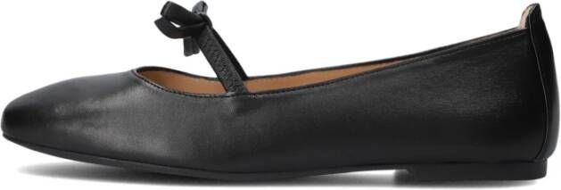 Unisa Elegante Zwarte Ballerina's Black Dames