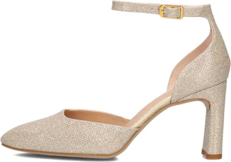 Unisa Gouden Waba Pumps voor elegante outfits Gray Dames