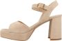 UNISA Sandalen Dames Odran Maat: 35 Materiaal: Suède Kleur: Beige - Thumbnail 2