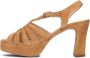 UNISA Sandalen Dames Orvin Maat: 39 Materiaal: Suède Kleur: Camel - Thumbnail 2